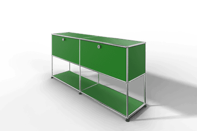 USM Haller Sideboard, 2 Klapptüren, untere Ebene offen Produktbild