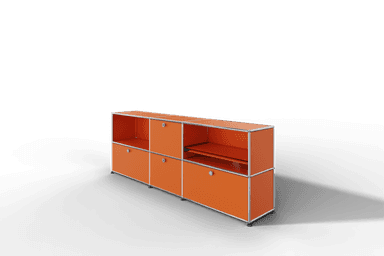 USM Haller Sideboard, 4 Klapptüren, 1 Ausziehtablar Produktbild