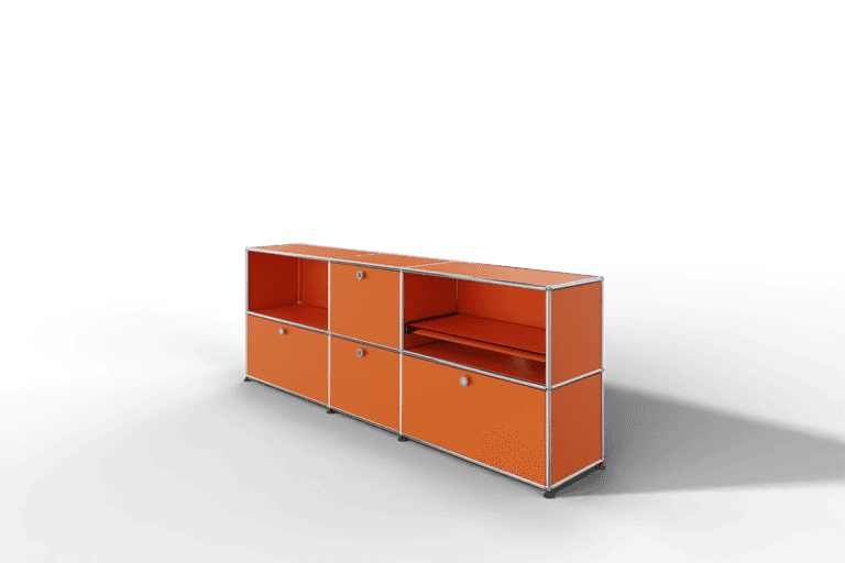 USM Haller Sideboard, 4 Klapptüren, 1 Ausziehtablar Produktbild