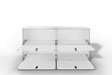 Farbe wählbar - USM Haller Sideboard, mit 4 Klapptüren Produktbild