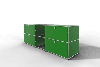 USM Haller Sideboard mit Vitrinen-Element Produktbild