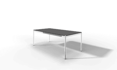 USM Haller Tisch, Tiefe 1000 mm, in Fenix, aus 3 Farben wählbar, Tischlänge wählbar Produktbild