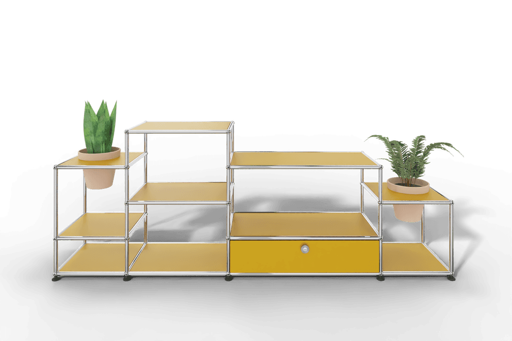 Sideboard mit Pflanzeneinsatz
