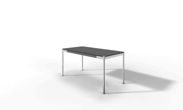 USM Haller Tisch, Tiefe 750 mm, in Fenix, aus 3 Farben wählbar, Tischlänge wählbar Produktbild