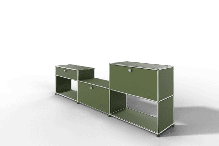 USM Haller Sideboard, 2 Klapptüren und 1 Schubkasten Produktbild