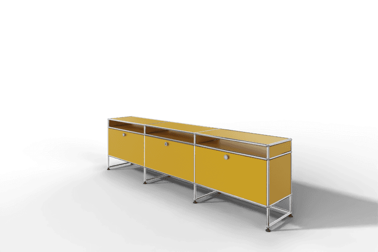 USM Haller TV-Lowboard, von Paul Schärer & Fritz Haller Produktbild