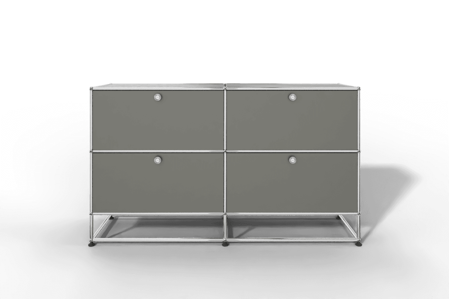 USM Haller Sideboard, mit 4 Klapptüren und Sockel von Paul Schärer & Fritz Haller Produktbild
