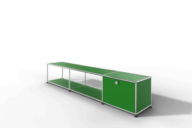 USM Haller Lowboard, mit 1 Klapptüre, von Paul Schärer & Fritz Haller Produktbild