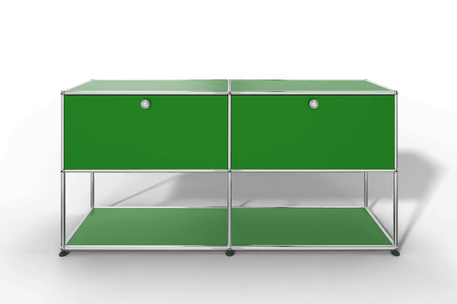 USM Haller Sideboard, 2 Klapptüren, untere Ebene offen Produktbild