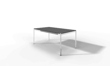 USM Haller Tisch, Tiefe 1000 mm, in Fenix, aus 3 Farben wählbar, Tischlänge wählbar Produktbild