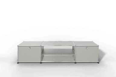USM Haller TV-Lowboard mit Mittelteil und Zwischentablar Produktbild