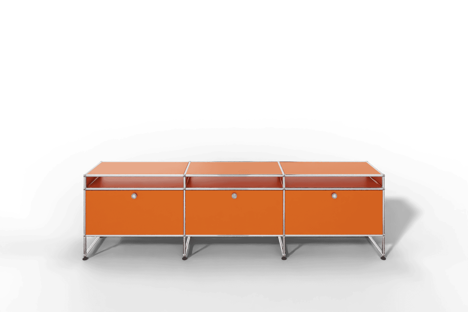 USM Haller TV-Lowboard, von Paul Schärer & Fritz Haller Produktbild