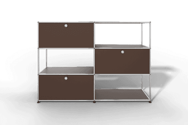 USM Haller Highboard/Raumteiler, 3 offene Elemente, 3 Klapptüren Produktbild