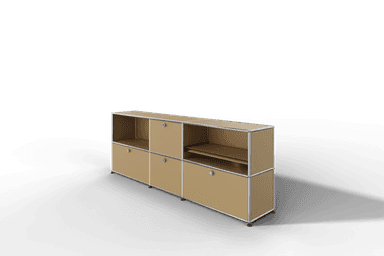 USM Haller Sideboard, 4 Klapptüren, 1 Ausziehtablar Produktbild
