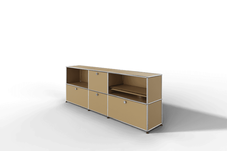 USM Haller Sideboard, 4 Klapptüren, 1 Ausziehtablar Produktbild