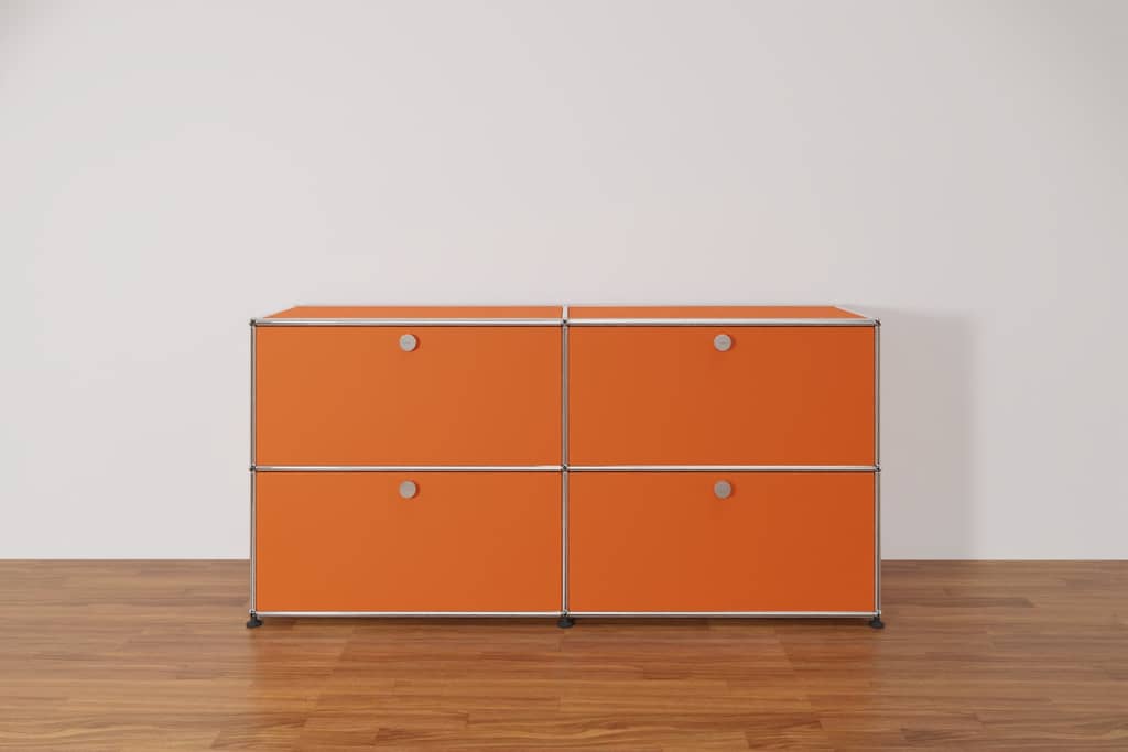 Original USM Haller Sideboard mit 4 Klapptüren