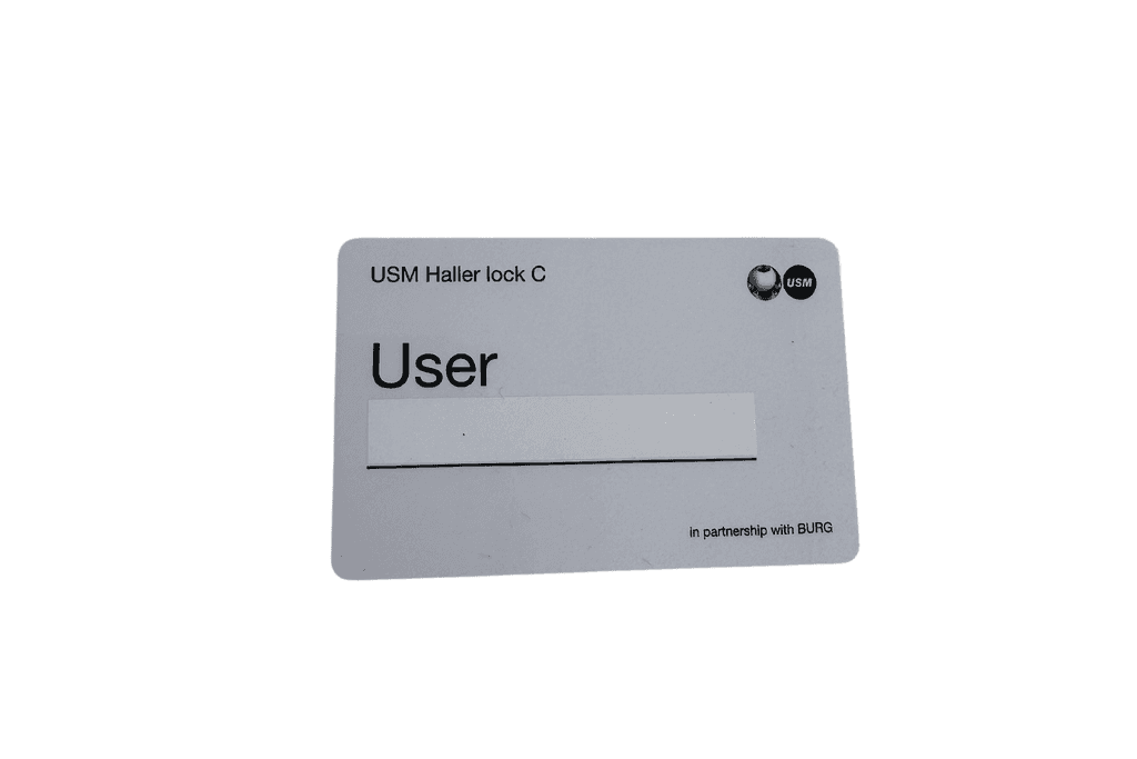 USM Haller Schlüsselkarte für Schloss C