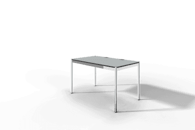 USM Haller Tisch Plus,Tiefe 750 mm, Oberfläche Linoleum Produktbild