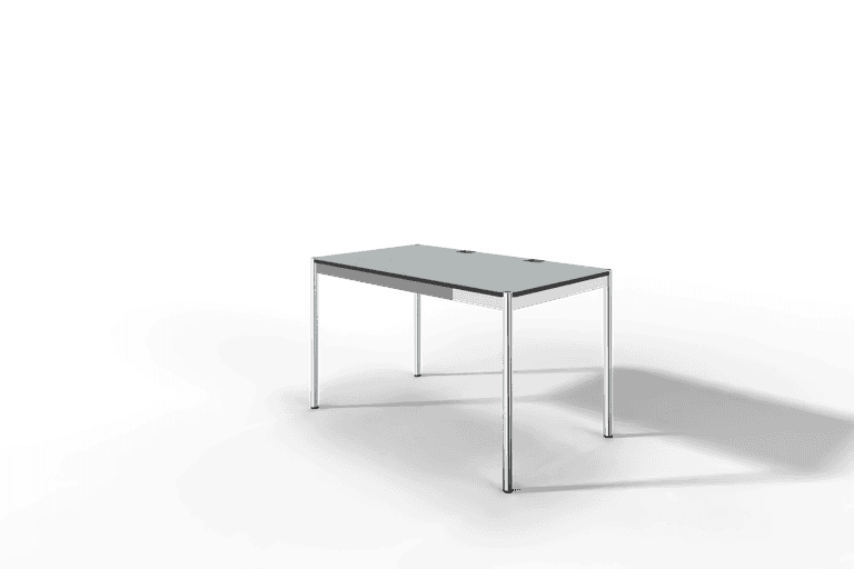 USM Haller Tisch Plus,Tiefe 750 mm, Oberfläche Linoleum Produktbild