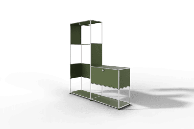 USM Haller Garderobe, 1500 mm breit, mit Klapptüre Produktbild