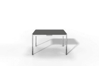 USM Haller Tisch, Tiefe 750 mm, in Fenix, aus 3 Farben wählbar, Tischlänge wählbar Produktbild