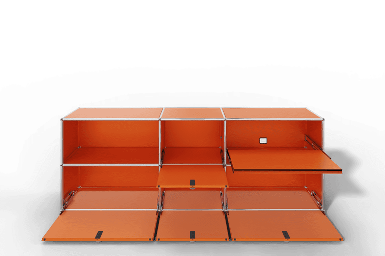 USM Haller Sideboard, 4 Klapptüren, 1 Ausziehtablar Produktbild