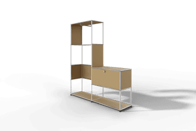 USM Haller Garderobe, 1500 mm breit, mit Klapptüre Produktbild
