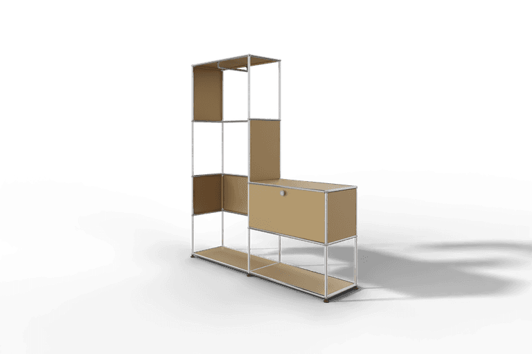 USM Haller Garderobe, 1500 mm breit, mit Klapptüre Produktbild