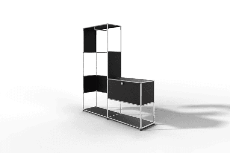USM Haller Garderobe, 1500 mm breit, mit Klapptüre Produktbild