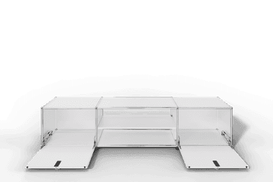 USM Haller TV-Lowboard mit Mittelteil und Zwischentablar Produktbild
