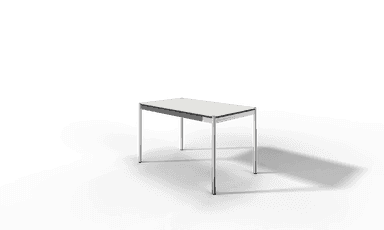 USM Haller Tisch, Tiefe 750 mm, in Fenix, aus 3 Farben wählbar, Tischlänge wählbar Produktbild