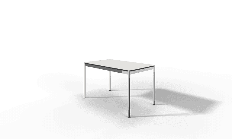 USM Haller Tisch, Tiefe 750 mm, in Fenix, aus 3 Farben wählbar, Tischlänge wählbar Produktbild