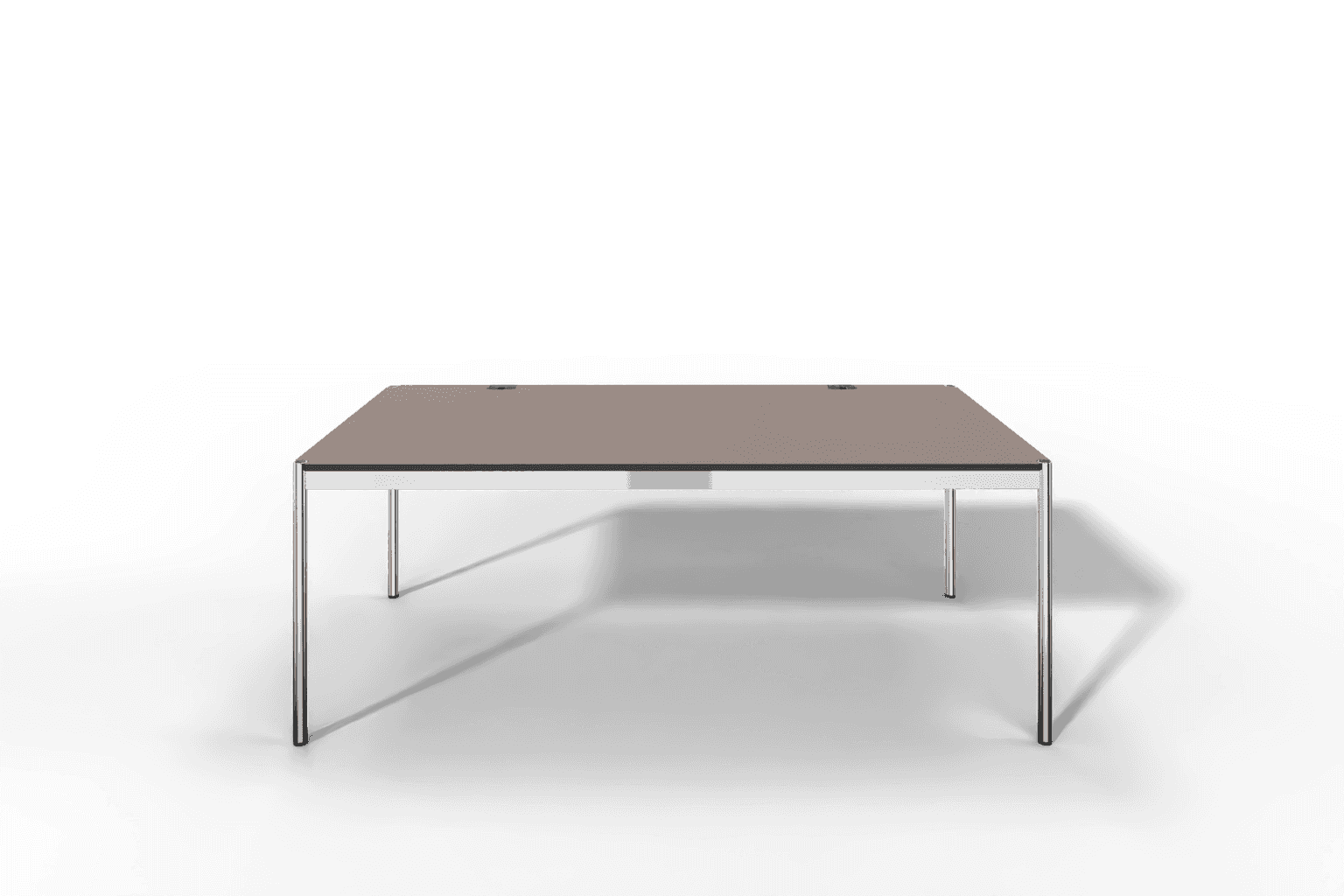 USM Haller Tisch Plus,Tiefe 1000 mm, Oberfläche Linoleum Produktbild