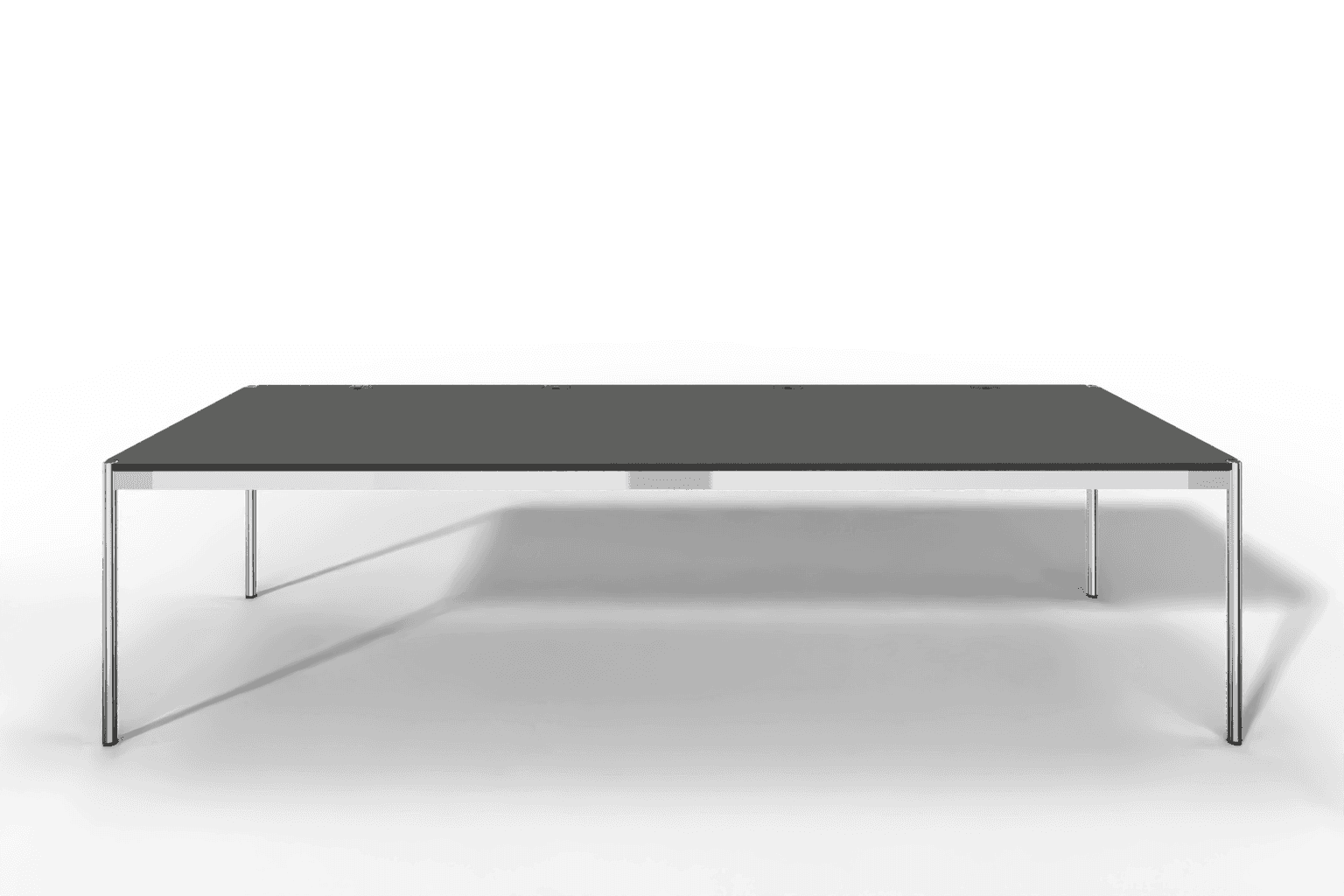 USM Haller Tisch Plus,Tiefe 1000 mm, Oberfläche Linoleum Produktbild
