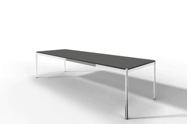 USM Haller Tisch Plus,Tiefe 1000 mm, Oberfläche Linoleum Produktbild