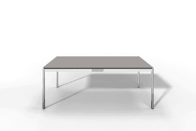 USM Haller Tisch, Tiefe 1000 mm, in Fenix, aus 3 Farben wählbar, Tischlänge wählbar Produktbild