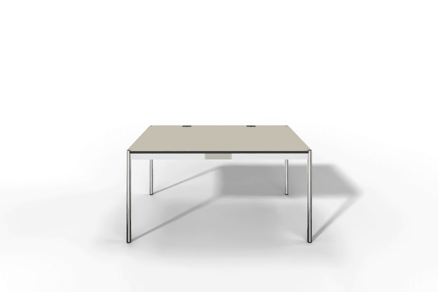USM Haller Tisch Plus,Tiefe 1000 mm, Oberfläche Linoleum Produktbild