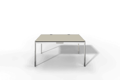 USM Haller Tisch Plus,Tiefe 1000 mm, Oberfläche Linoleum Produktbild