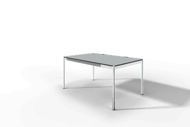 USM Haller Tisch Plus,Tiefe 1000 mm, Oberfläche Linoleum Produktbild