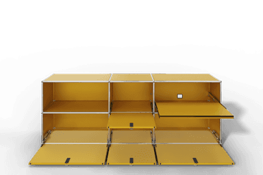 USM Haller Sideboard, 4 Klapptüren, 1 Ausziehtablar Produktbild