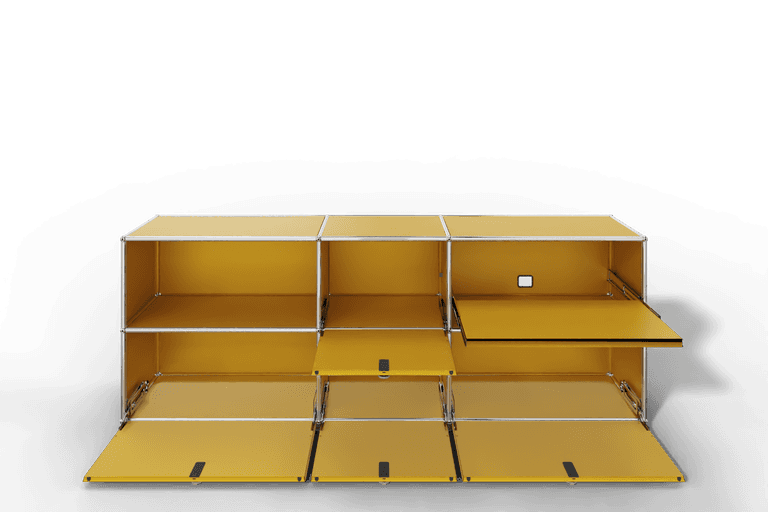 USM Haller Sideboard, 4 Klapptüren, 1 Ausziehtablar Produktbild
