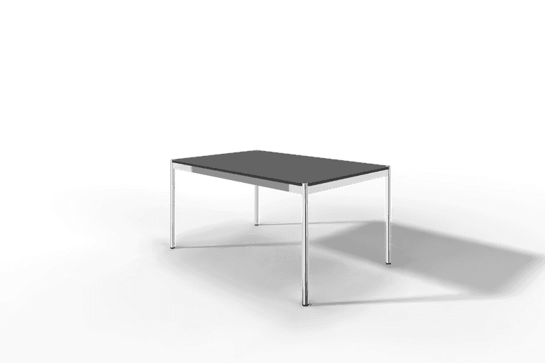 USM Haller Tisch, Tiefe 1000 mm, in Fenix, aus 3 Farben wählbar, Tischlänge wählbar Produktbild