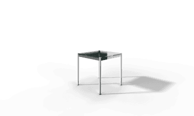 USM Haller Glastisch, Tiefe 750 mm, Länge wählbar Produktbild