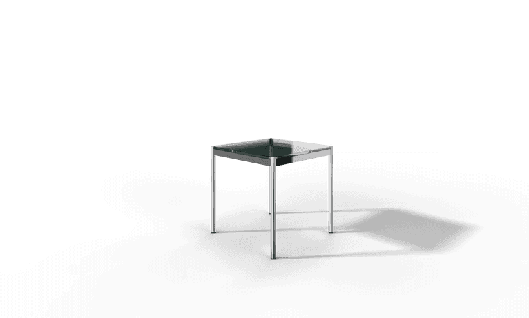 USM Haller Glastisch, Tiefe 750 mm, Länge wählbar Produktbild