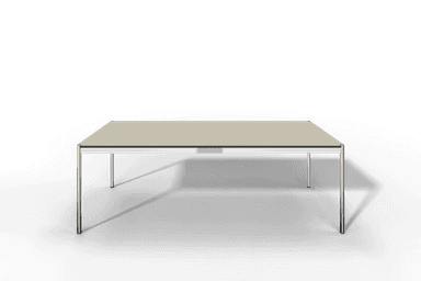 USM Haller Tisch, Tiefe 1000 mm, Linoleum beschichtet, aus 5 Farben wählbar, Tischlänge wählbar Produktbild