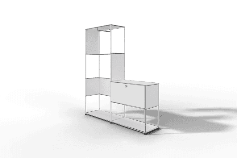 USM Haller Garderobe, 1500 mm breit, mit Klapptüre Produktbild