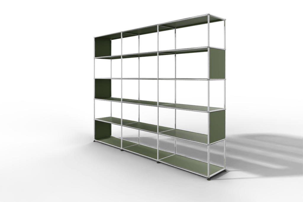 USM Haller Bücherregal, 15 offene Fächer Produktbild