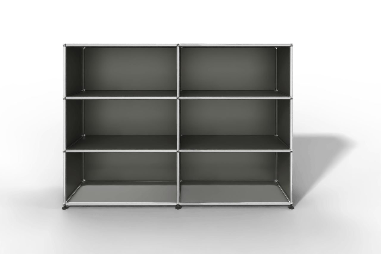 USM Haller Highboard mit 6 offenen Fächern in 14 Farben Produktbild