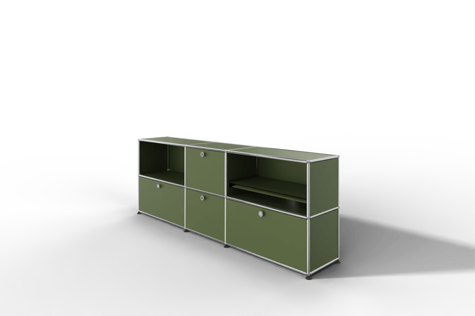 USM Haller Sideboard, 4 Klapptüren, 1 Ausziehtablar Produktbild