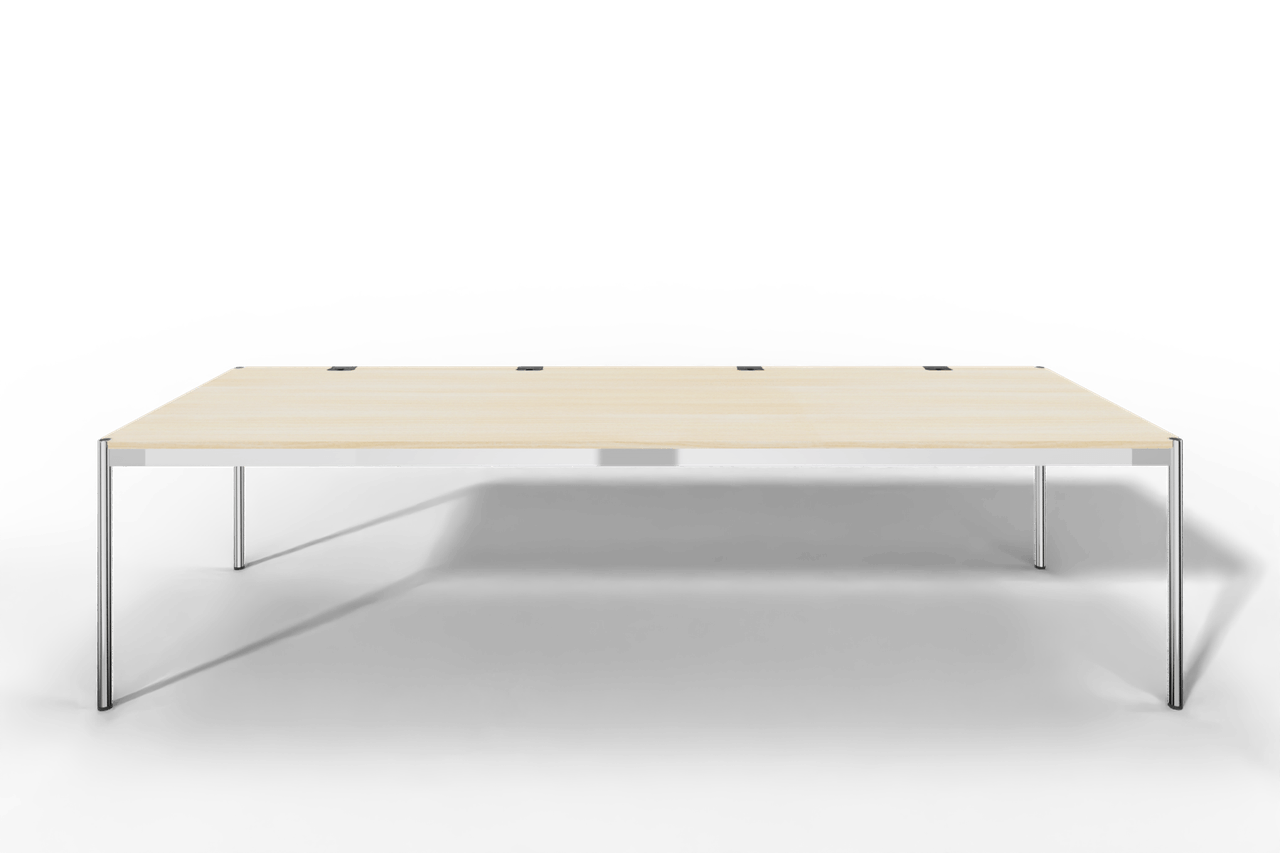 USM Haller Tisch Plus,Tiefe 1000 mm, Oberfläche Holz furniert Produktbild